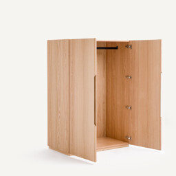 Evoria Oak Veneer Wardrobe Unit For A Mix and Match Wardrobe - thumbnail 4