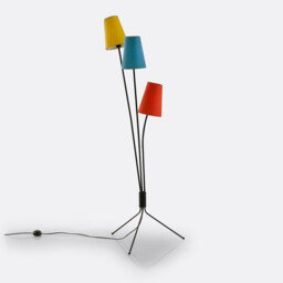 Amaya Vintage Style Floor Lamp - thumbnail 1