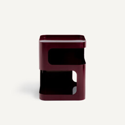 Sandoval Steel Bedside Table with 2 Compartments - thumbnail 2