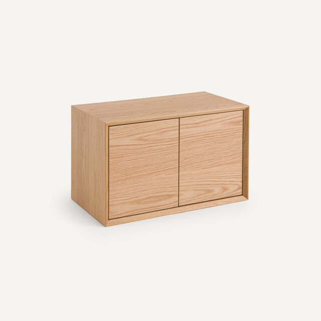 Archivita Storage Cabinet in Oak Veneer W60 X D35cm - image 1
