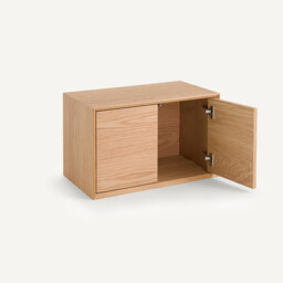 Archivita Storage Cabinet in Oak Veneer W60 X D35cm - thumbnail 2