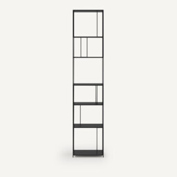 Parallel XL 240cm High Metal Bookcase - thumbnail 2