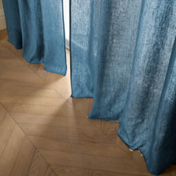 Colin Linen Curtain with Tie Top - thumbnail 3