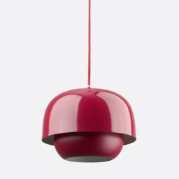 Hanging Lamp in Coloured Iron Ø21.4cm Kinoko