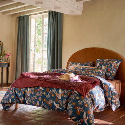 Letti Cotton Percale Duvet Cover - thumbnail 4