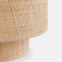 Dolkie Raffia Double Shade Wall Light - thumbnail 4