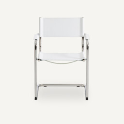 Winset Genuine Split Leather Table Armchair - thumbnail 3
