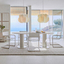 Winset Genuine Split Leather Table Armchair - thumbnail 2