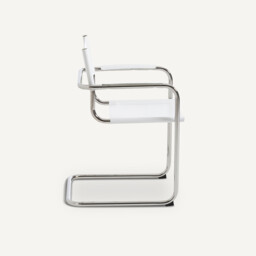 Winset Genuine Split Leather Table Armchair - thumbnail 4