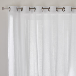 Onega Linen Wide Width Voile Panel with Eyelets - thumbnail 1