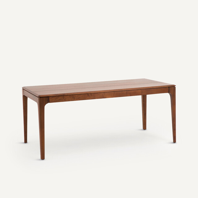 Sanara Solid Walnut and Veneer Extendable Table - image 1