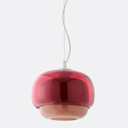 Kinoko 21.5cm Diameter Coloured Glass Ceiling Light - thumbnail 1