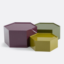 Set of 3 Wai Stackable Coffee Tables