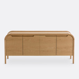 Lipa Oak and Veneer Sideboard - thumbnail 3