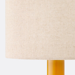 Juna Glass & Linen Table Lamp - thumbnail 4