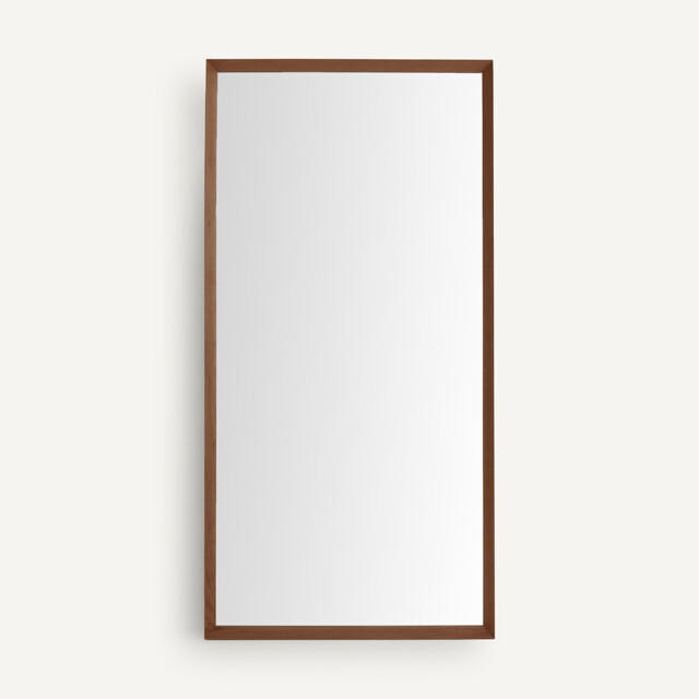 Andromède XXL 200cm High Solid Walnut Mirror - image 1