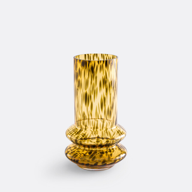 Onana 24cm High Spotted Glass Vase - image 1