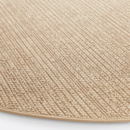 Essen Indoor / Outdoor Round Jute-Effect Rug - thumbnail 3