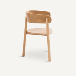 Marais Tripod Dining Chair in Solid Oak, Designed By Emmanuel Gallina - thumbnail 4