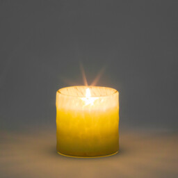 Kivia Candle in Stained Glass Jar - thumbnail 3