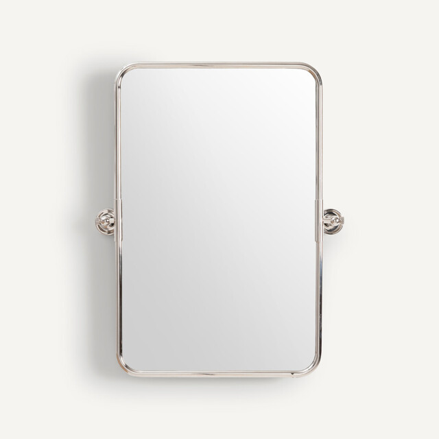 Cassandre 75.5cm Tilting Chrome Mirror - image 1