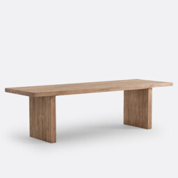 Malio 8-10 Seater Rectangular Dining Table in Solid Pine