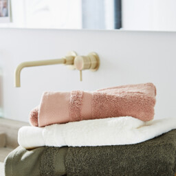 Kheops Face Towels in Egyptian Cotton 600g/m2 in Set of 4 - thumbnail 3