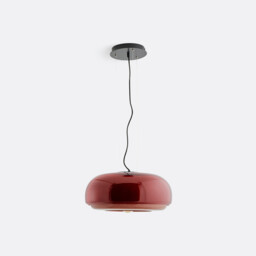 Kinoko 45cm Diameter Coloured Glass Ceiling Light - thumbnail 1