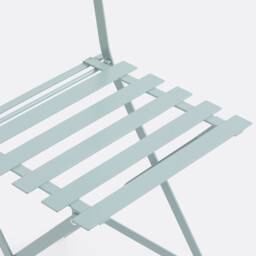 Set of 2 Ozevan Folding Metal Chairs - thumbnail 3
