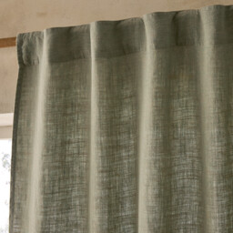 Linoa Pure Textured Linen Curtain - thumbnail 2