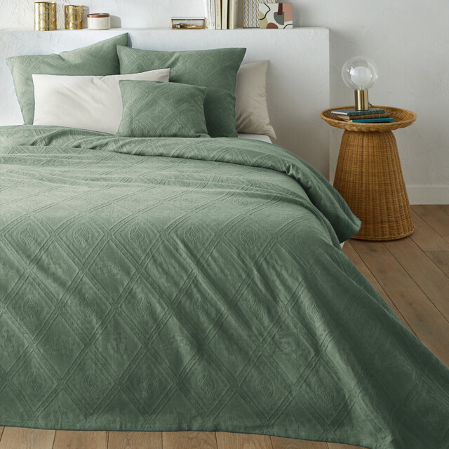 Indo Cotton Jacquard Bedspread - image 1