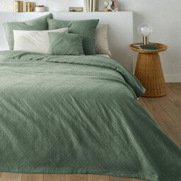 Indo Cotton Jacquard Bedspread - thumbnail 1