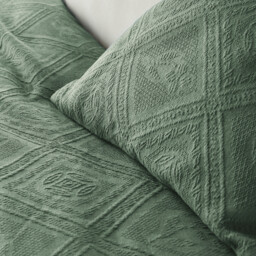 Indo Cotton Jacquard Bedspread - thumbnail 4