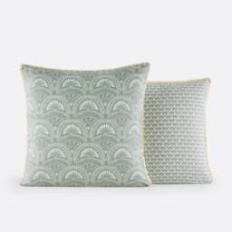 Jaipur Green Washed Cotton Pillowcase - thumbnail 2