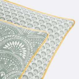 Jaipur Green Washed Cotton Pillowcase - thumbnail 4