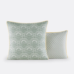 Jaipur Green Washed Cotton Pillowcase - thumbnail 1