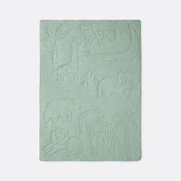 Gungla Washed Microfibre Quilted Bedspread - thumbnail 2
