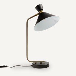Zoticus Aged Brass Table Lamp - thumbnail 3