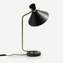 Zoticus Aged Brass Table Lamp - thumbnail 4