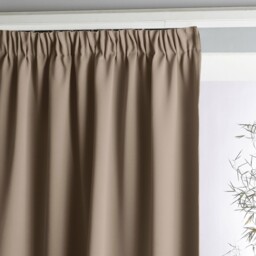 Voda Blackout Radiator Curtain with Pencil Pleat Or Wave