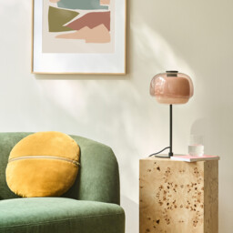 Kinoko Table Lamp in Coloured Glass - thumbnail 2