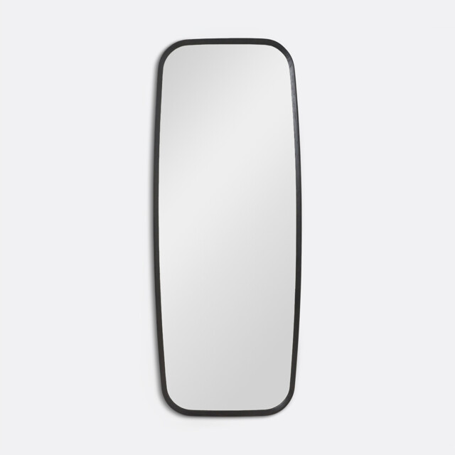 Orion Rectangular Mirror in Solid Oak H180cm - image 1