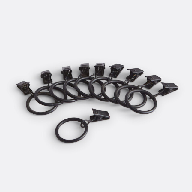 Onega Set of 10 Ring Clips, Diameter 25mm - image 1
