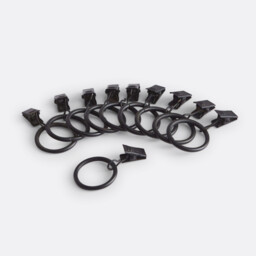 Onega Set of 10 Ring Clips, Diameter 25mm - thumbnail 1