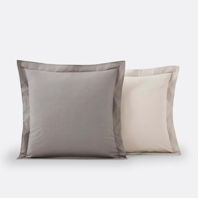 Two-Tone Cotton Pillowcase - image 1