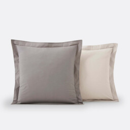 Two-Tone Cotton Pillowcase