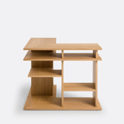 Abac Corner Bookcase/Console - thumbnail 4