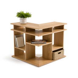 Abac Corner Bookcase/Console