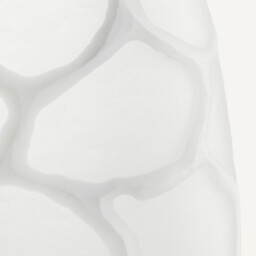 Arca Frosted Glass Vase, H28cm - thumbnail 4
