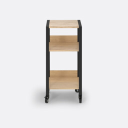 Hiba Serving Trolley with Casters - thumbnail 2